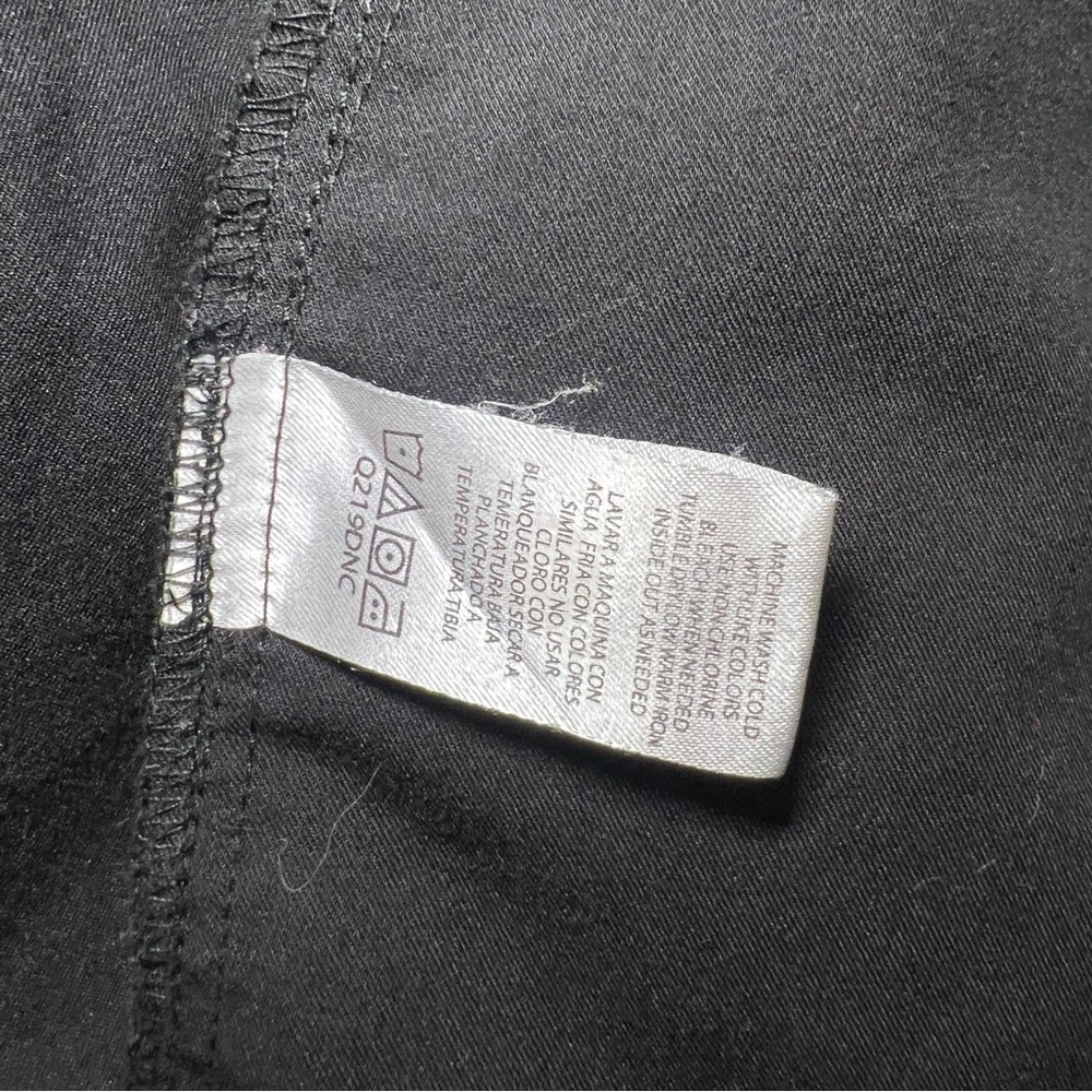 Purple Label by Healing Hands Faith Women's M Scrub Lab Coat Black 5053 Medical - Picture 4 of 8